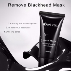 blackhead de máscara preta de carvão
