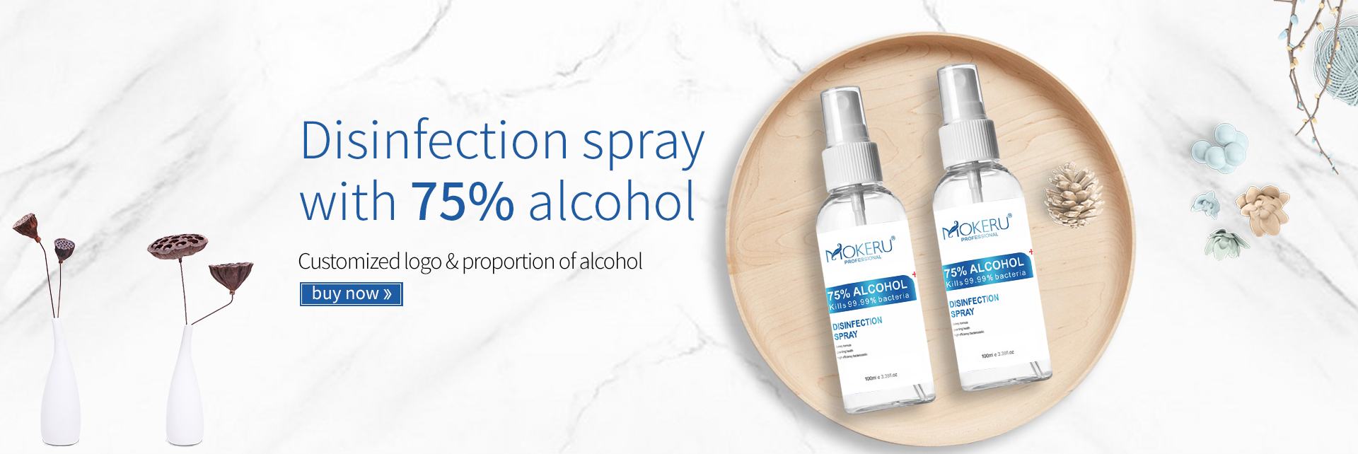 Disinfection alcohol spray